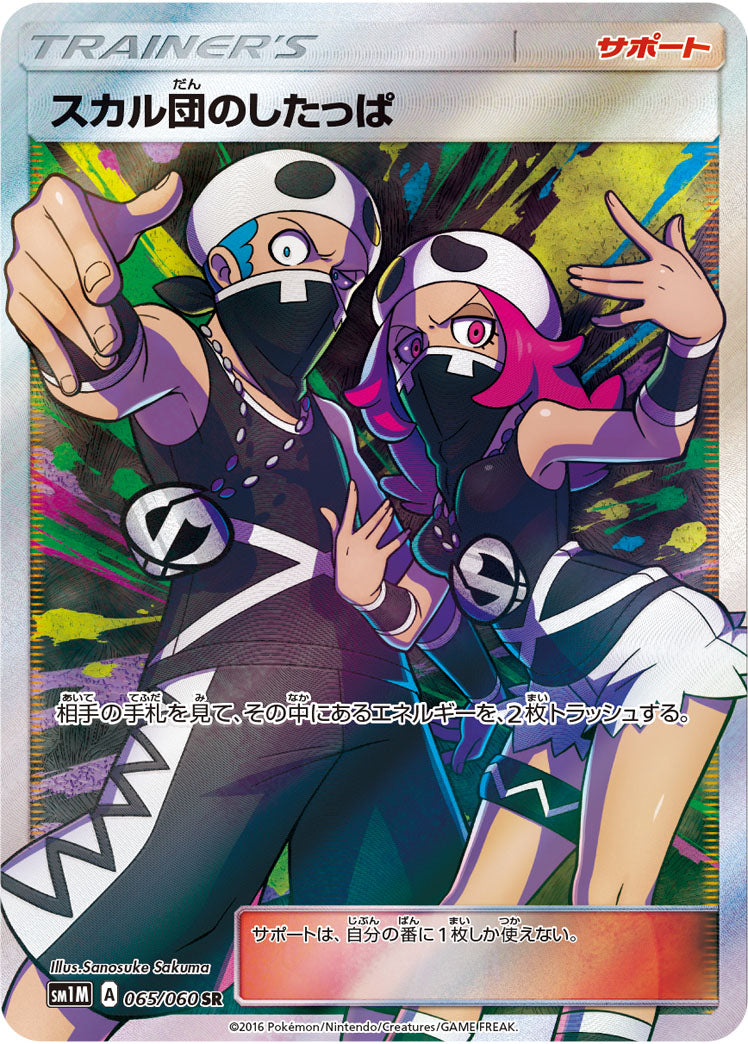 Team Skull Grunt 065/060 [SR] [SM1M]