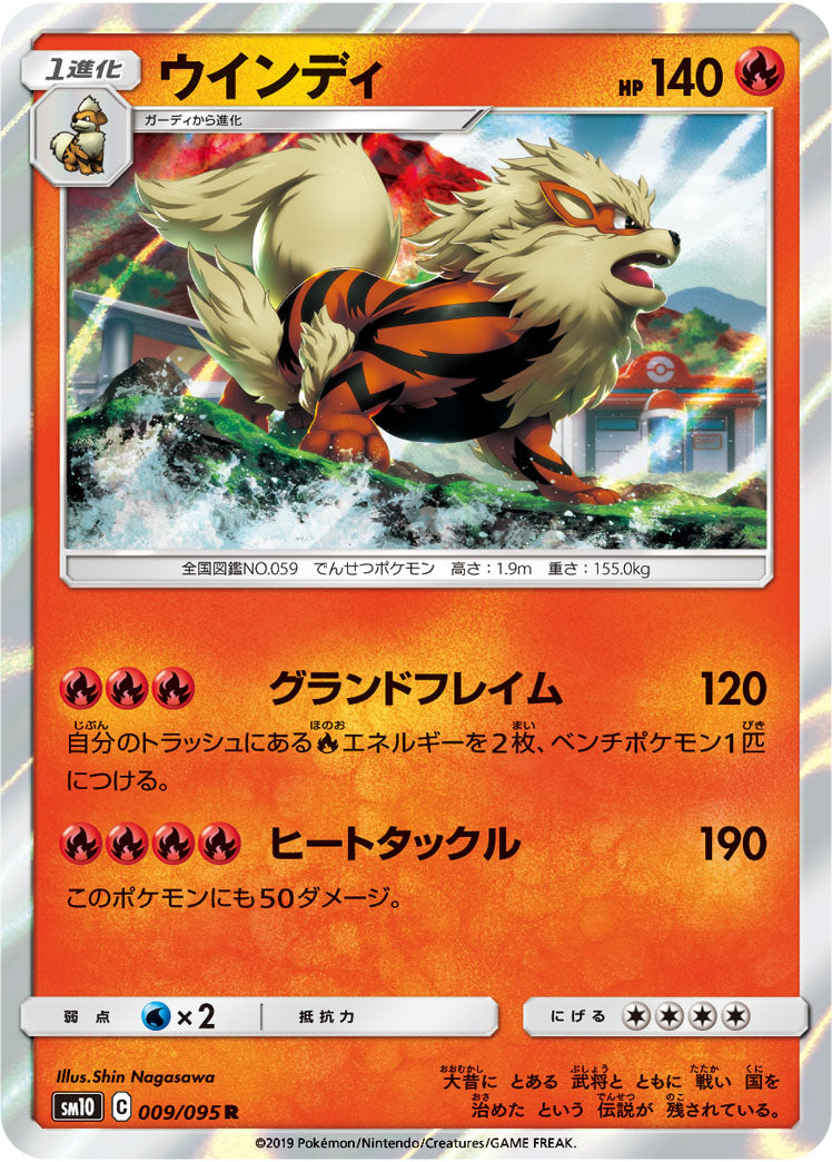 Arcanine 009/095 [R] [SM10]