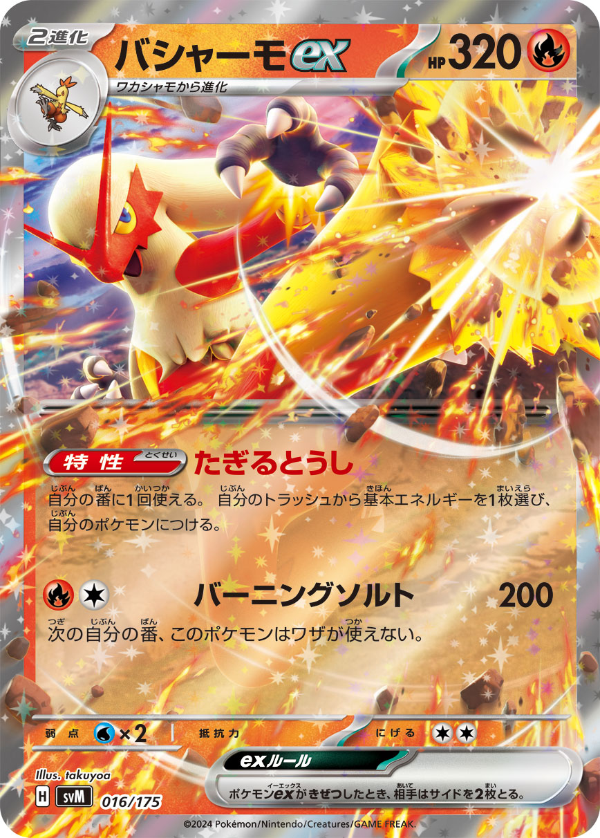 Blaziken ex 016/175 [RR] [SVM]