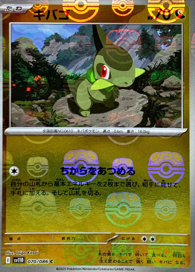 Axew (Master Ball Mirror) 070/086 [C] [SV11B]