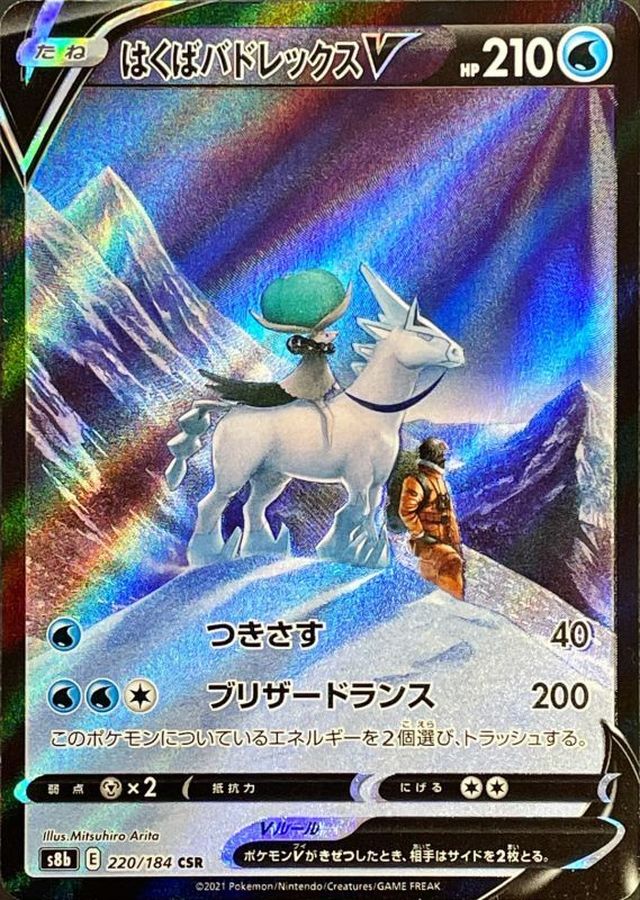Ice Rider Calyrex V 220/184 [CSR] [S8b]